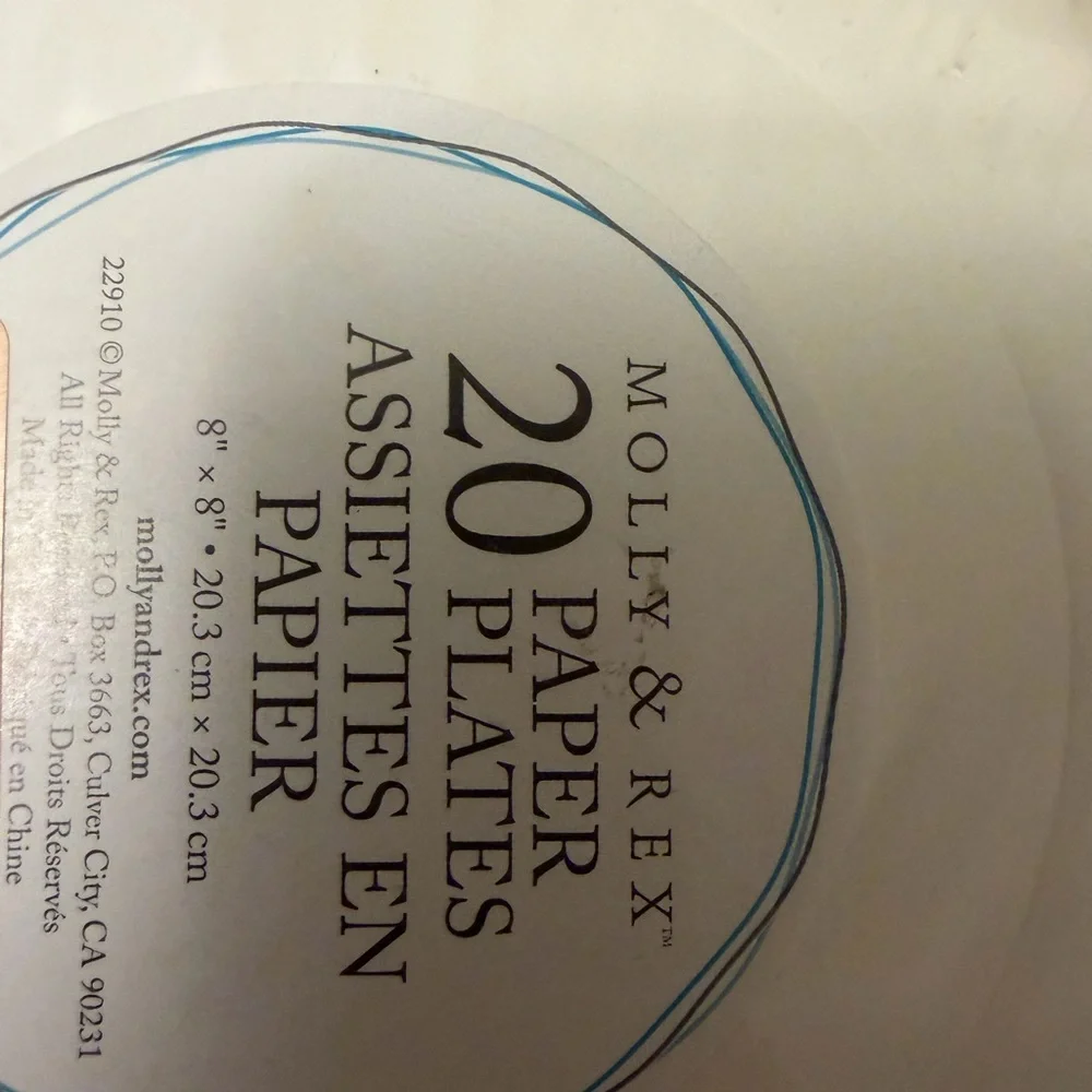 Dog-Themed Boston terrier, frenchie, corgi, Party paperPlates - Red and White